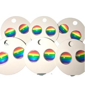 Rainbow Stud Earrings - Pride - LGBTQ